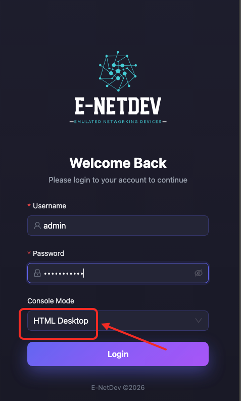 图片[4]-多种控制台登录方式：满足多样化设备管理需求-E-NetDev模拟器・中文站点